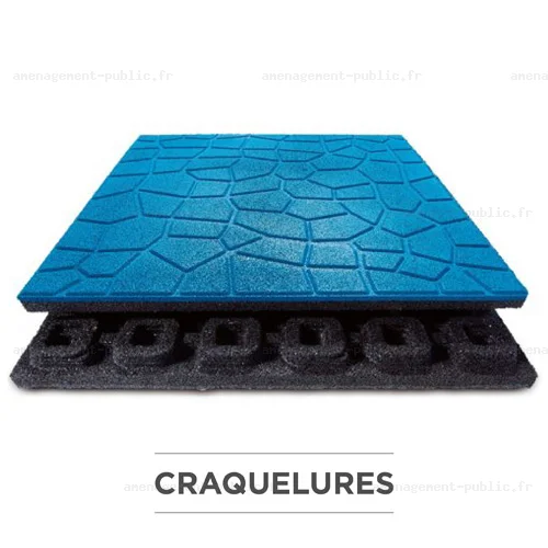Dalle de Sécurité Graphique avec Design de surface -Ethnique, Vague, Terre, Axial.